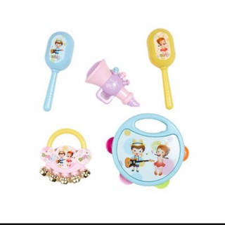 Đồ chơi nhạc cụ trống gồm 5 món