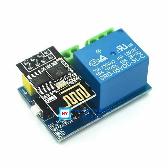 Module Relay WiFi ESP8266 5V dùng cho công tắc điều khiển từ xa trong nhà thông minh APP ESP-01