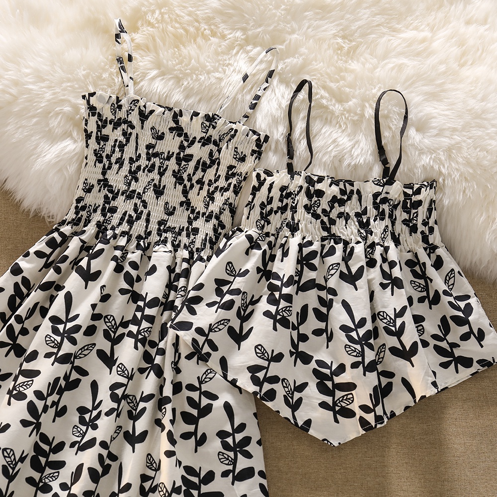 NUZIRO  Áo/ Đầm  2 dây kiểu Pháp thời trang quý phái cho nữ