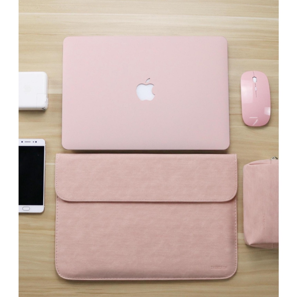 Túi Da Chống Sốc Đựng Macbook/Surface/Laptop, Túi Chống Sốc Cho Laptop Macbook/Hp/Dell/Lenovo 13 14 15 16 inch