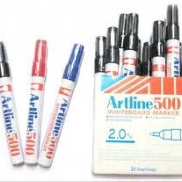 Bộ 500 Bút Lông Bảng Trắng Artline