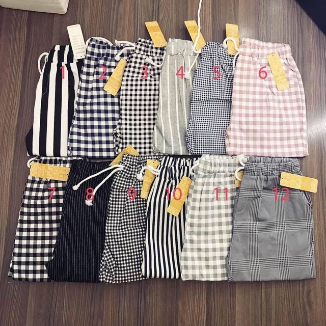 Quần Baggy Kẻ Sọc [HÌNH THẬT] [FREESHIP] [FORM CHUẨN] | BigBuy360 - bigbuy360.vn