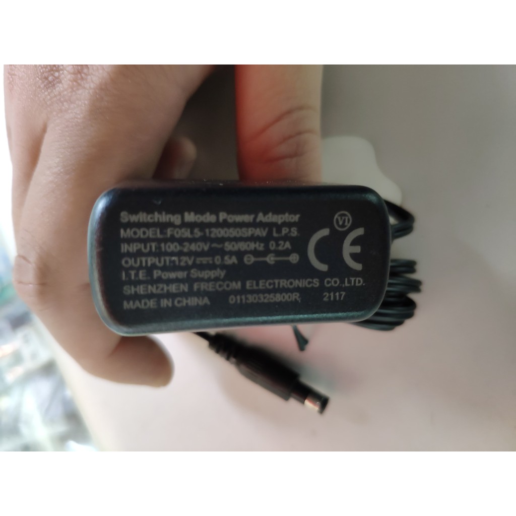 Sạc 12V-0.5a gói 10c
