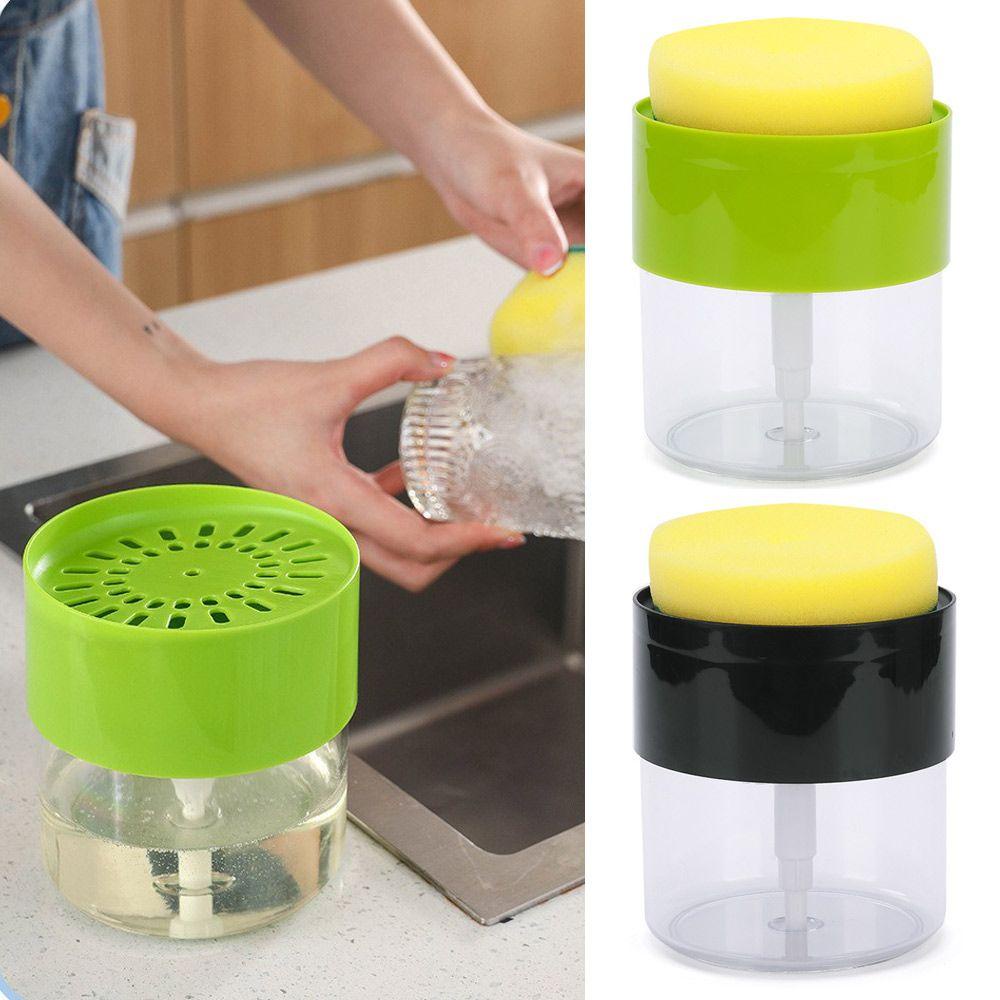 LONTIME Hộp Đựng Xà Phòng Dạng Nhấn 500ML Tiện Dụng Cho Nhà Bếp