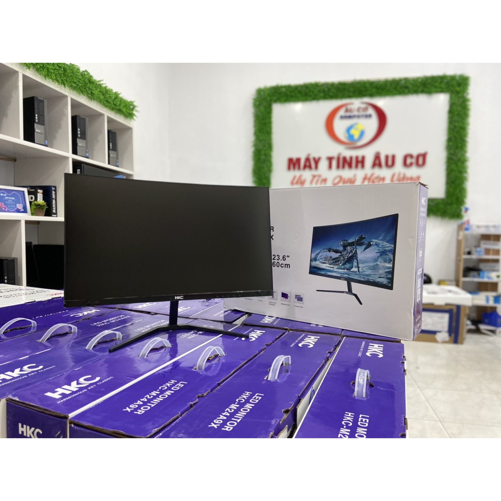 [Mã 159ELSALE hoàn 7% đơn 300K] Màn hình HKC M24A9X 23.6Inch Full HD - Màn hình LED cong - Hàng chính hãng