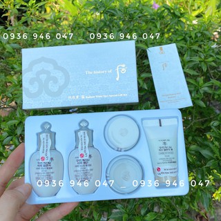 Set dưỡng giảm nám trắng da Whoo Trắng 5 sản phẩm