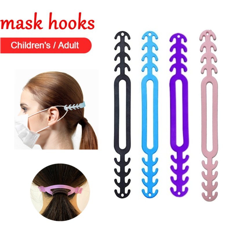 (Hàng Mới Về) Đai Đeo Bảo Vệ Mặt Bằng Silicon Mềm Có Thể Điều Chỉnh Tiện Dụng