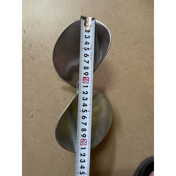 Chân vịt inox máy 3t63 chân vịt 2 cánh inox 304 lỗ ren 16mm, 18mm 3 máy piston 63mm