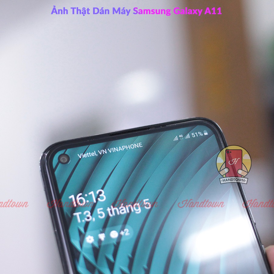 Kính Cường lực Samsung Galaxy A11/ A21 / A31/ A41 màn hình 21D Handtown SIÊU BỀN