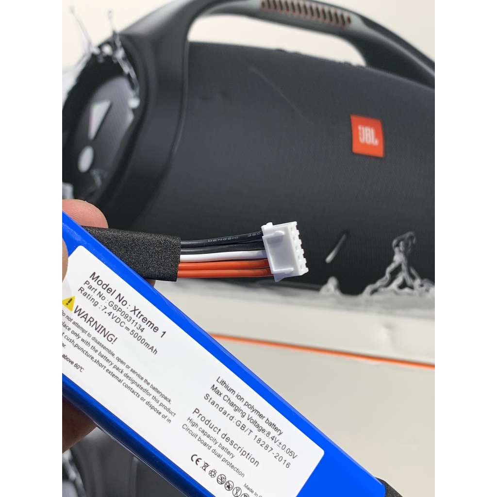 Pin Loa JBL Xtreme 1, Thay pin loa Bluetooth JBL Xtreme 1, Dung lượng chuẩn chính hãng.