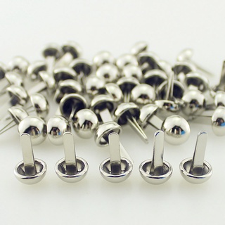Bộ 50 đinh tán hình tròn 10mm màu bạc