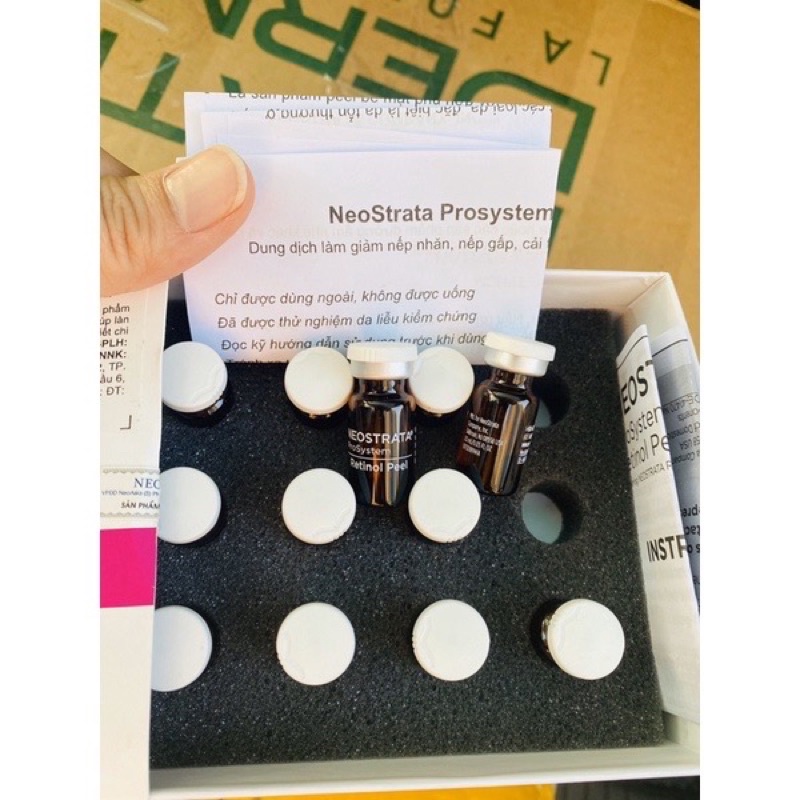 1 Lọ tinh chất thay da sinh học Neostra Retinol Peel 1.5 ml