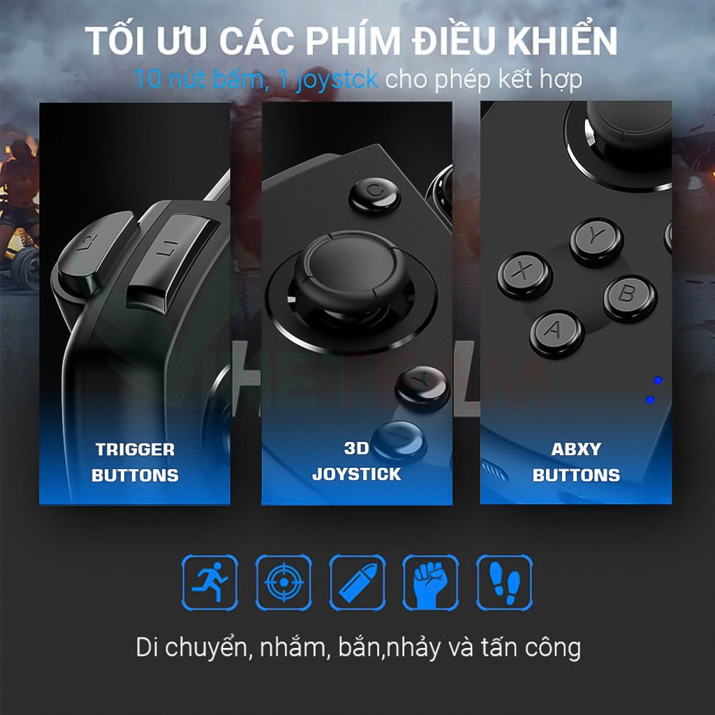 Bộ điều khiển trò chơi điện tử GameSir G6 Bluetooth không dây dc3574