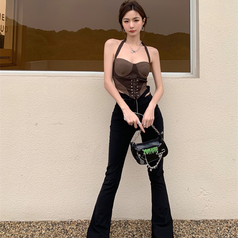 Áo Hai Dây Thiết Kế Độc Đáo Thời Trang Hè Cá Tính Cho Nữ