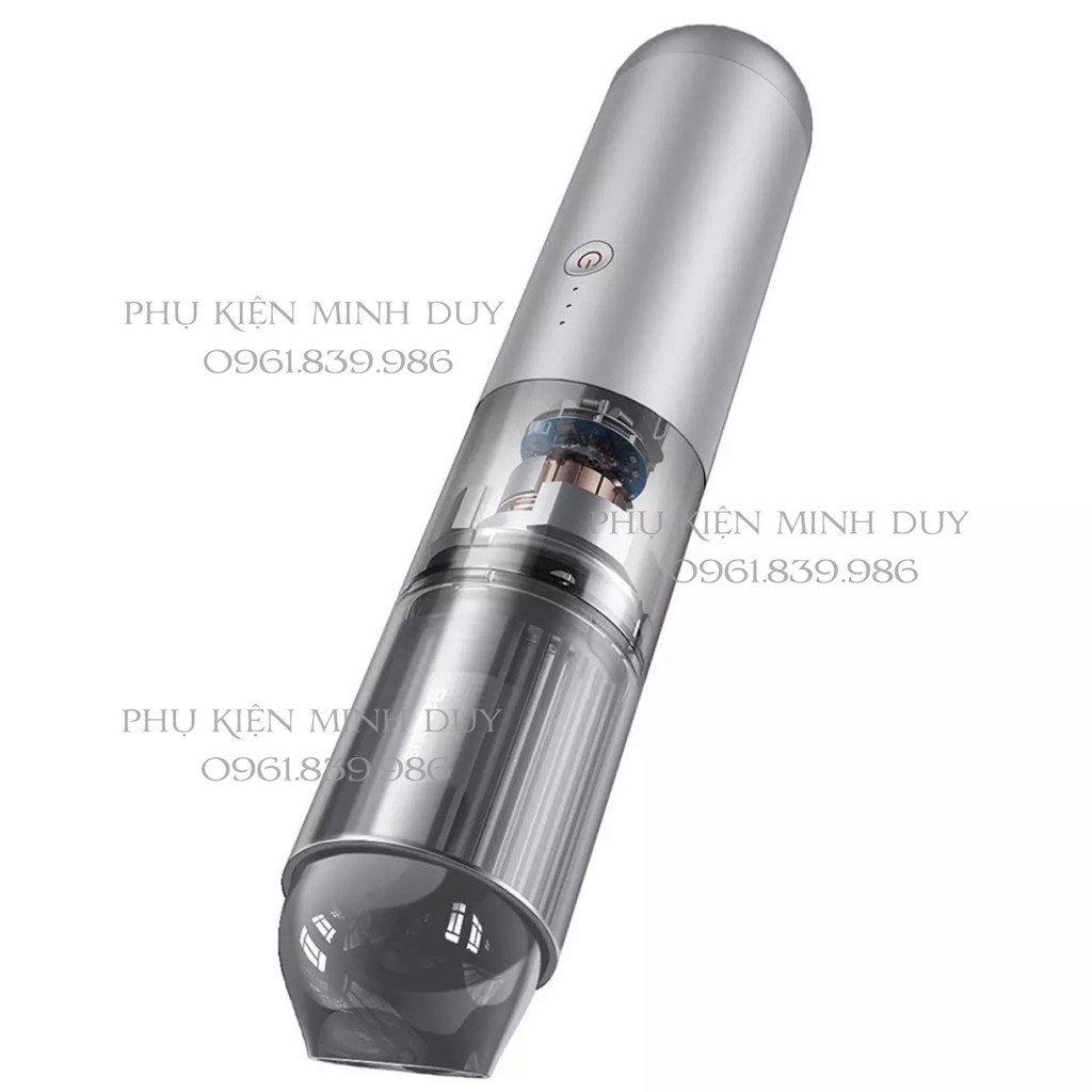 Máy hút bụi cầm tay công suất lớn 135W Baseus A3 Car Vacuum Cleaner (15000pa, 135W) | BigBuy360 - bigbuy360.vn