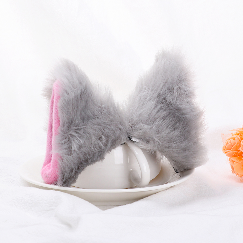 1 Cặp Kẹp Tóc Tai Mèo Dễ Thương Cho Nữ