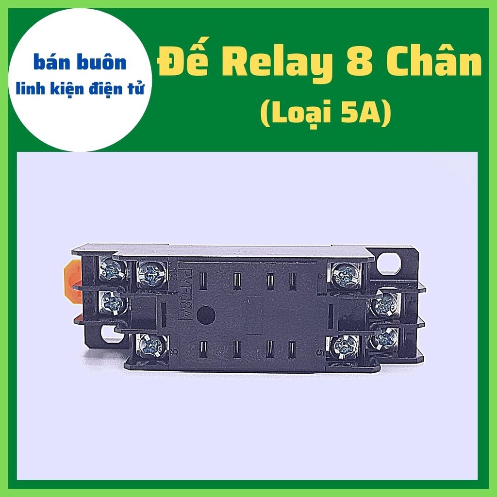 Đế Relay,  Đế role trung gian, đế role 8 chân