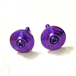   GR5 XỊN  Cặp gù kèm 2 ốc titan gắn tay lái các dòng xe cực đẹp và thon gọn 