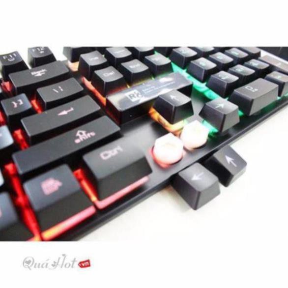 [FREESHIP-99K] COMBO BÀN PHÍM CHUỘT GIẢ CƠ LED R8-1910 CHUYÊN GAME