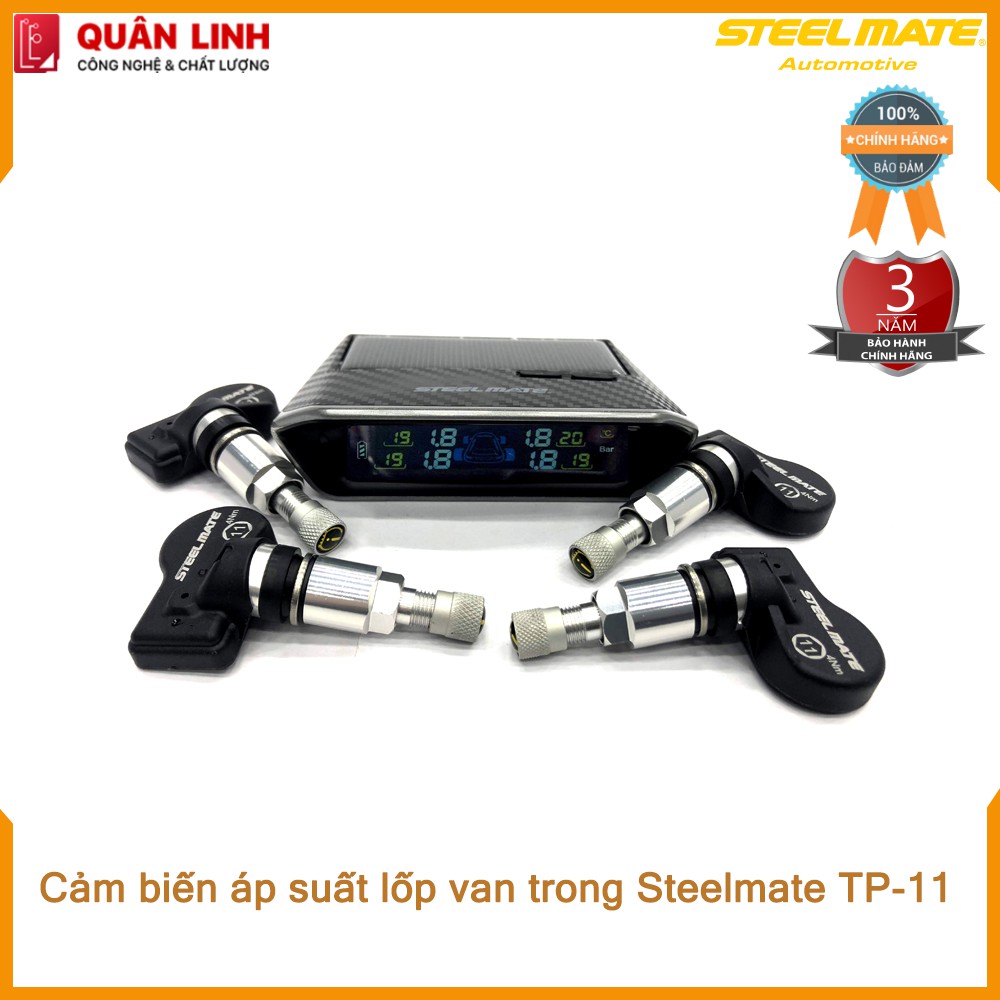 Cảm biến áp suất lốp Steelmate MT11 phân phối chính hãng - Bảo hành 3 năm