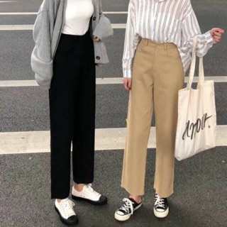 Quần jeans ống suông ulzzang