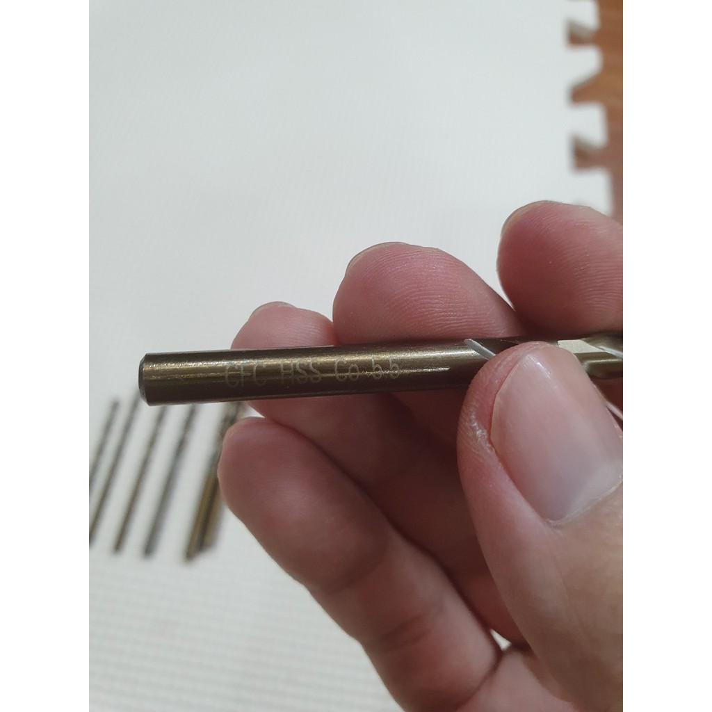 Mũi khoan sắt HSS Cooper 1.0 - 5.5mm - Hàng chính hãng, chất lượng cao (Giá 1 mũi)