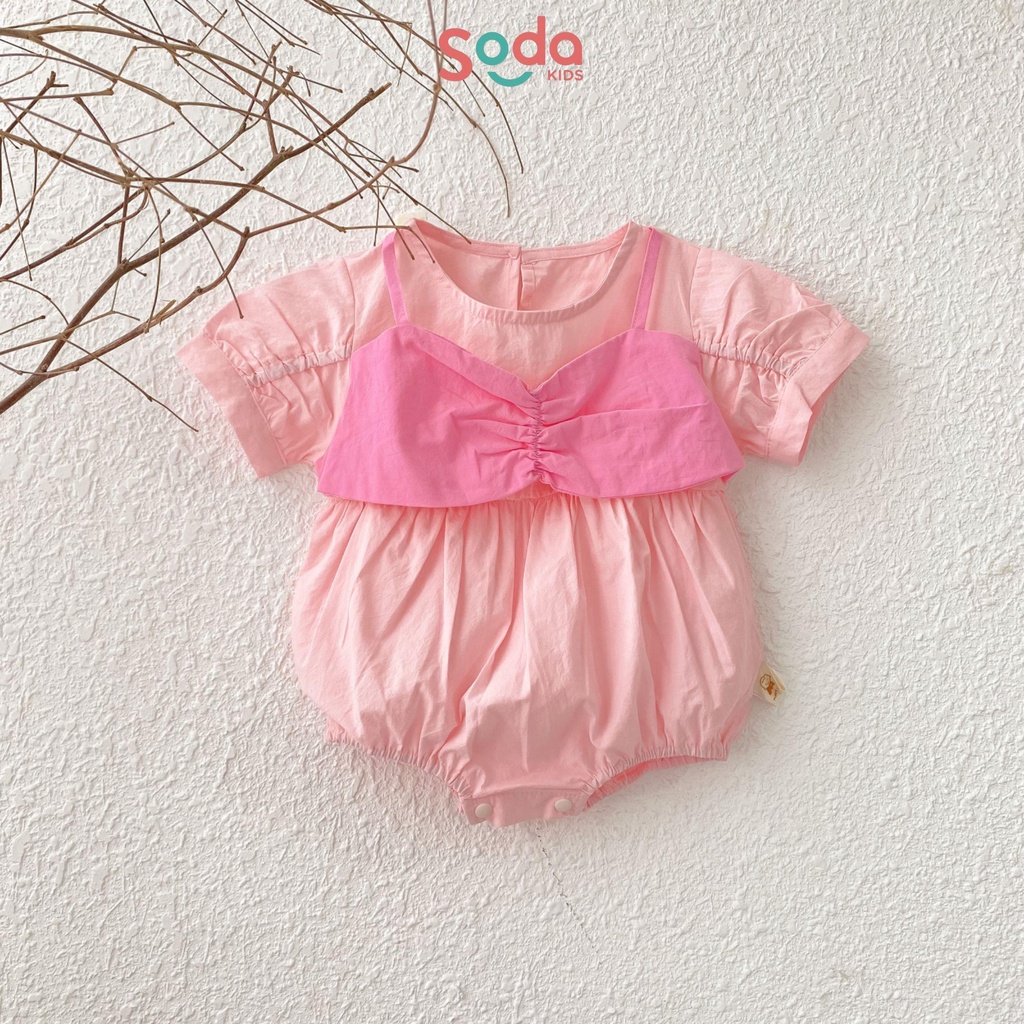 Body cho bé gái SODA KIDS phong cách tiểu thư (04 màu)