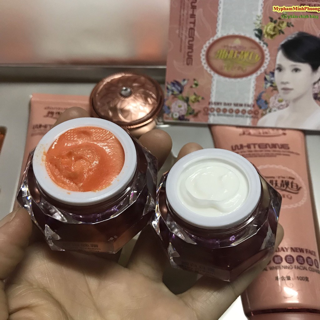 Bộ mỹ phẩm hoàng cung cam