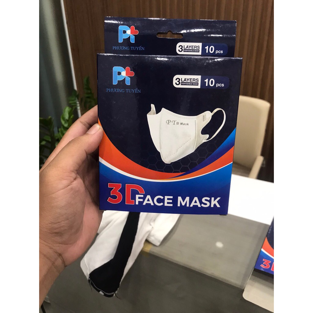 Hộp 10c khẩu trang 3D Mask Người lớn cty Phương Tuyến