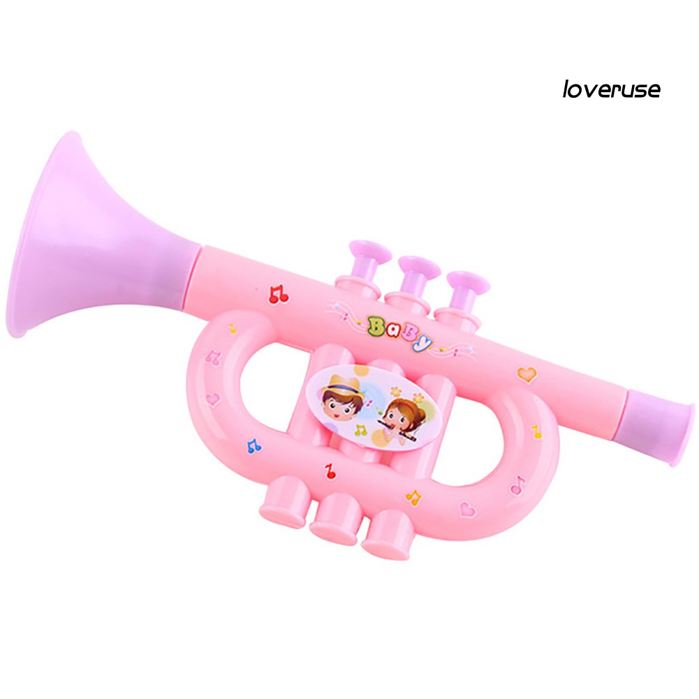 Kèn Trumpet Đồ Chơi Nhiều Màu Sắc Độc Đáo Cho Bé
