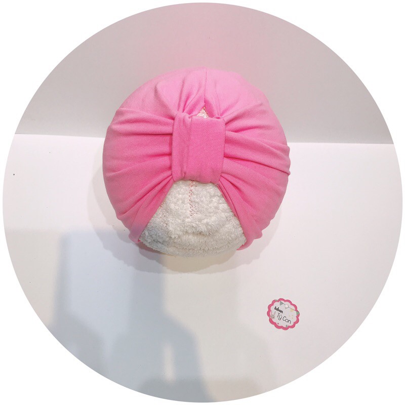 turban bé yêu ( mẫu núm trơn dễ thương 5-10kg)