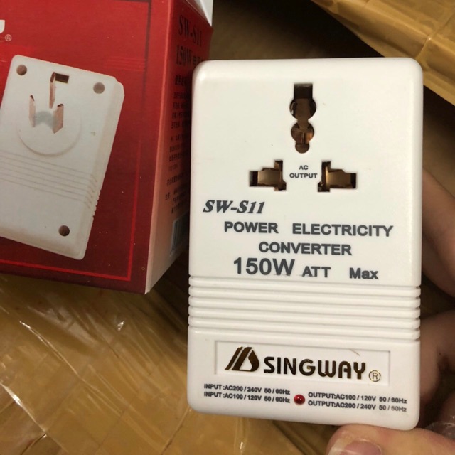 Bộ đổi nguồn 2 chiều singway 220V  110V 150W