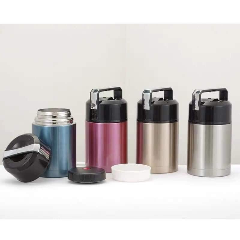 Bình ủ cháo phở dung tích 1000ml ruột inox 304