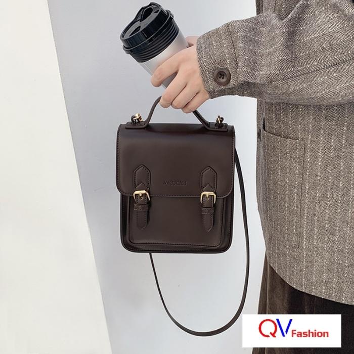 Balo thời trang nữ, Túi xách nữ đeo chéo đeo vai đi làm đi chơi giá rẻ - QV Fashion