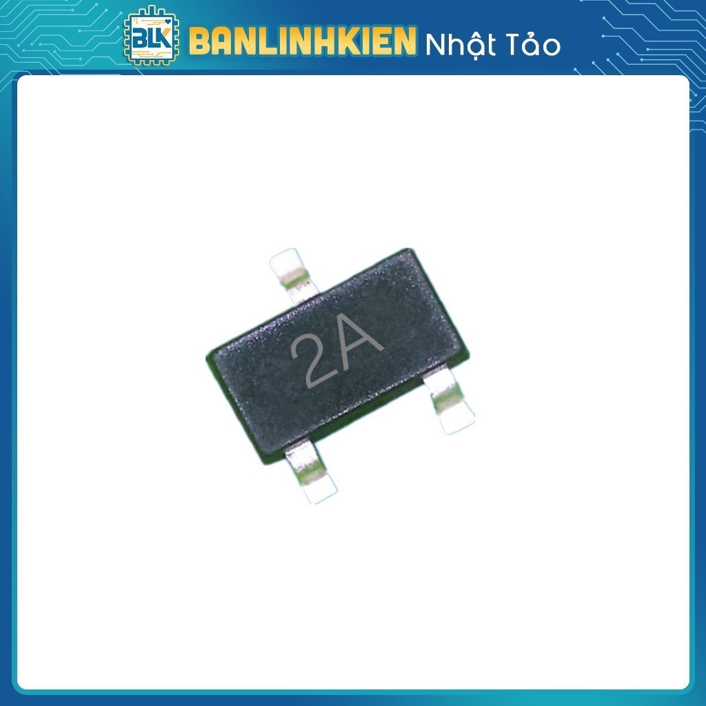 Bộ 10 2N3906 SOT23 TRANS PNP 0.2A 40V (2A)