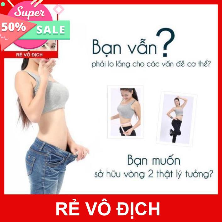 Đai massage giảm mỡ bụng HCR-X6, loại không dây dùng pin sạc - phiên bản mới 2020