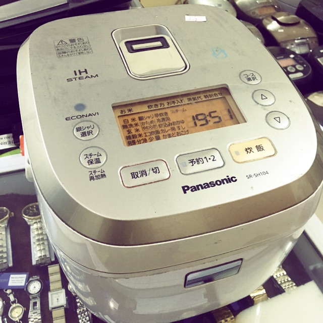 Nồi cơm điện cao tần Panasonic Nhật có áp suất ( mới 95% )