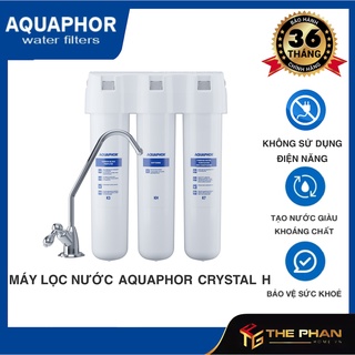 Máy Lọc Nước AQUAPHOR CRYSTAL H - Công nghệ NANO, Không dùng điện, Không nước thải, Không cần đun sôi, Hàng Chính Hãng