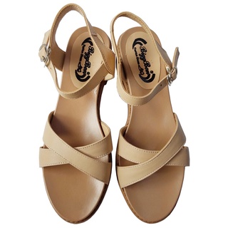 Giày Sandal Nữ Da Bò BIGBEN GCG58