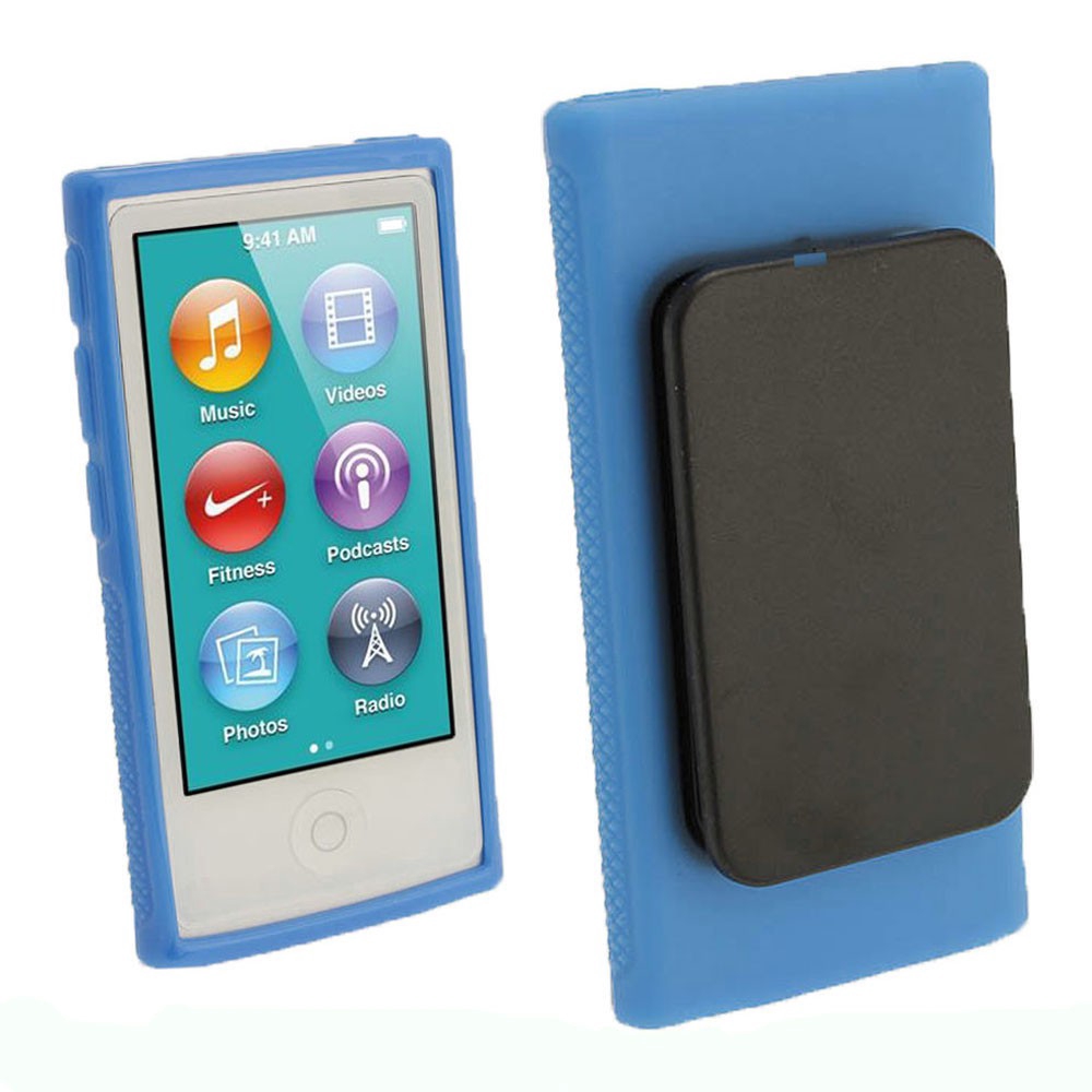 Ốp Lưng Cao Su TPU Mềm Có Kẹp Thắt Lưng Cho iPod Nano 7 / 7G / 7th