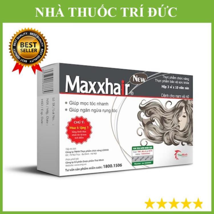 (CHÍNH HÃNG MUA 6 tặng 1) Thực phẩm MAXXHAIR ngăn rụng tóc,kích thích tóc mọc nhanh.