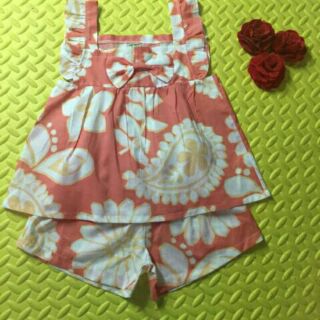 Set đồ bé gái cánh tiên phối nơ ngực