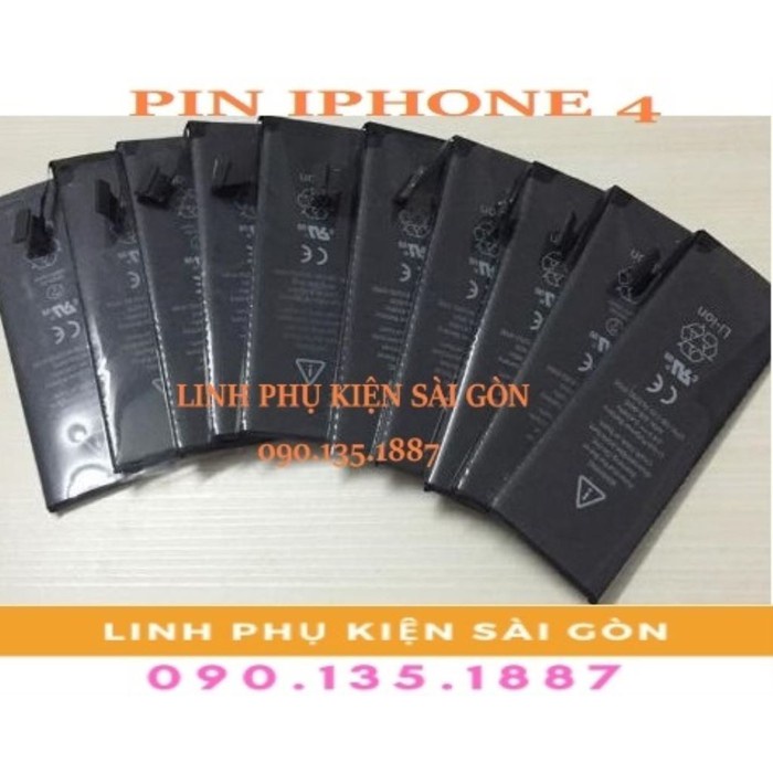 PIN IPHONE 4 ZIN MÁY
