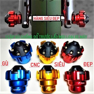 💥 GÙ CHỐNG ĐỔ TRƯỚC 6 KHÍA SIÊU ĐẸP 💥 ĐỒ CHƠI XE MÁY💥