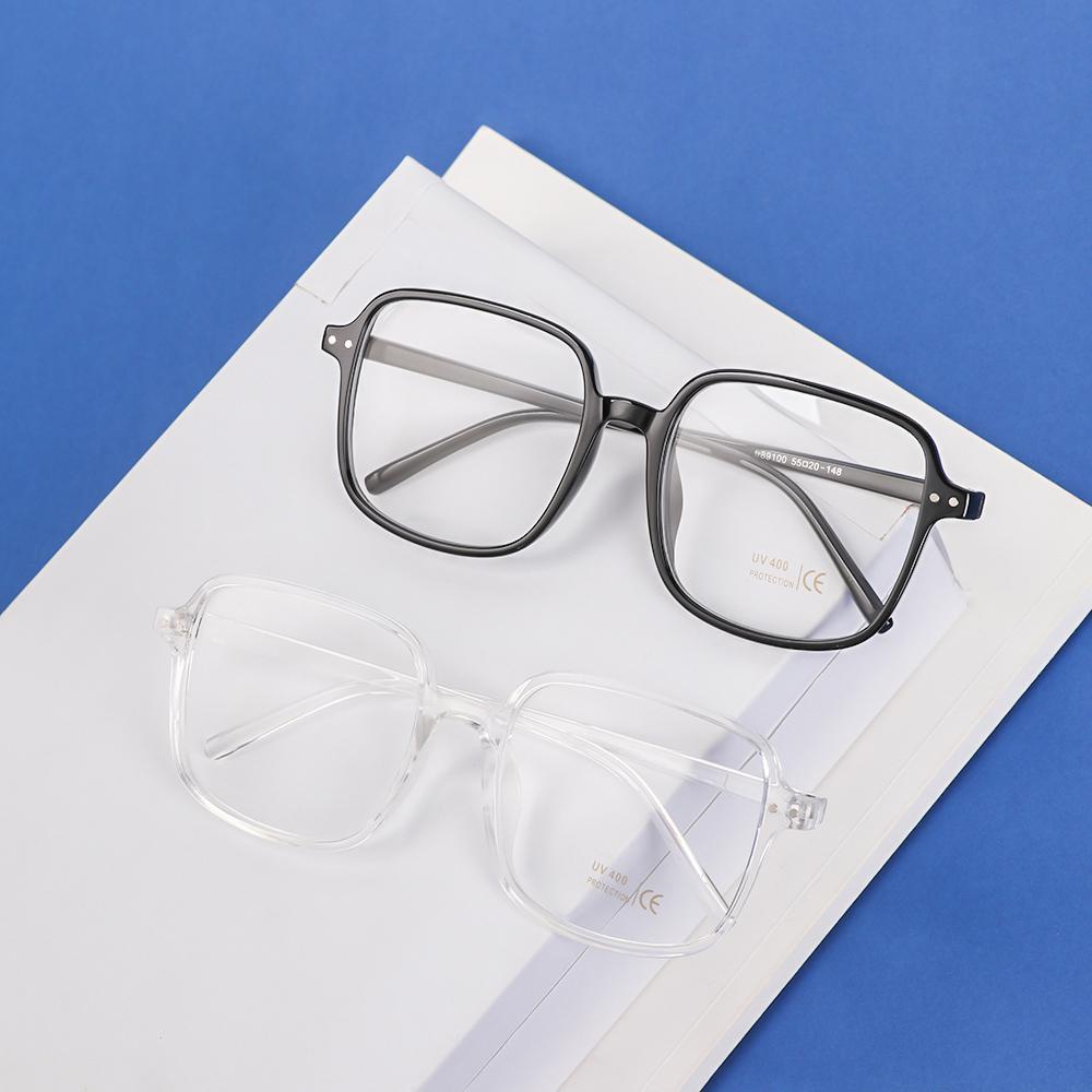ESPO Mắt Kính Gọng Vuông Trong Suốt Độ Nét Cao Giảm Mệt Mỏi