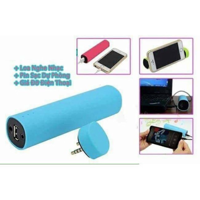 Loa 3 in 1 POWER JAM 4000mAh có 3 chức năng Loa, Sạc dự Phòng, Đế Điện thoại