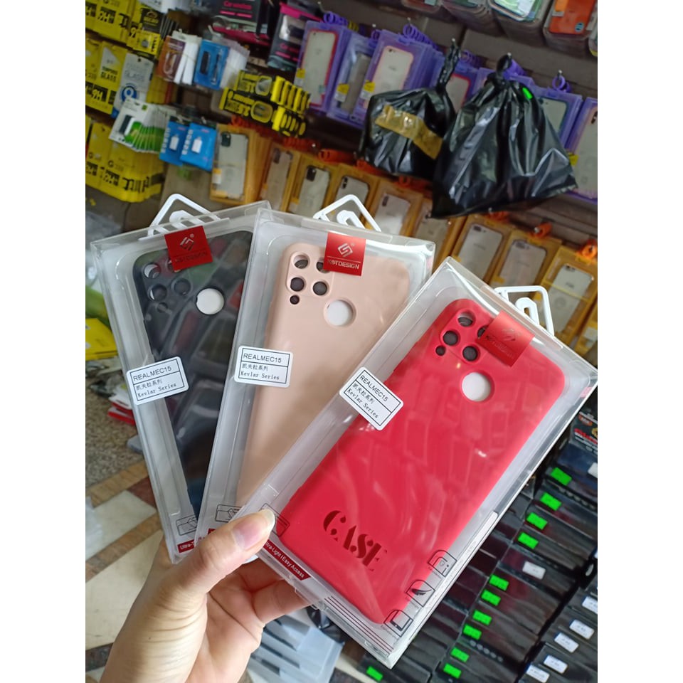 Ốp lưng dẻo màu KT Cho Oppo Redme C11, Realme C12, Realme C15