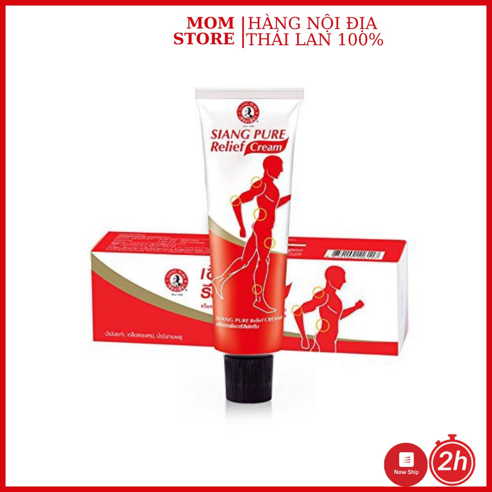 Dầu nóng cao chạy xoa bóp SIANG PURE Relief Cream Thái Lan 30g