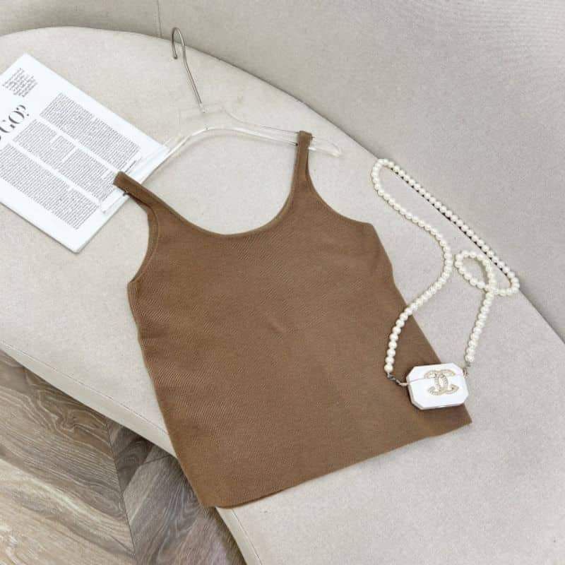 Áo 2 dây len hàng QC