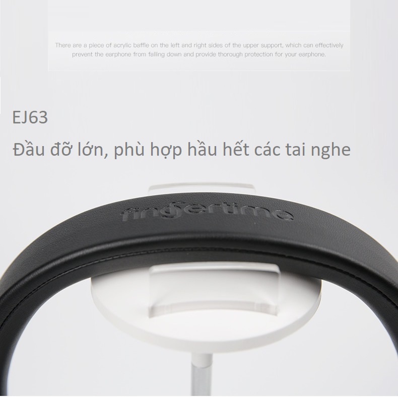 Giá treo tai nghe headphone stand chụp đầu thân Nhôm kiêm giá đỡ tai nghe đứng full size onear overear  EJ100 Vu Studio